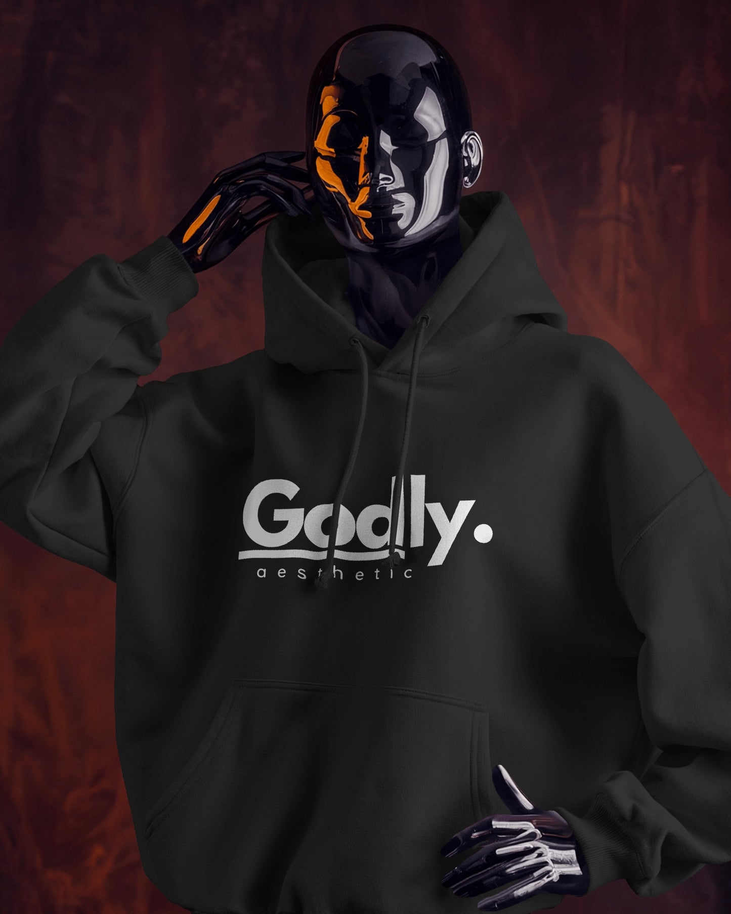 Godly Aesthetic Branded Hoodie